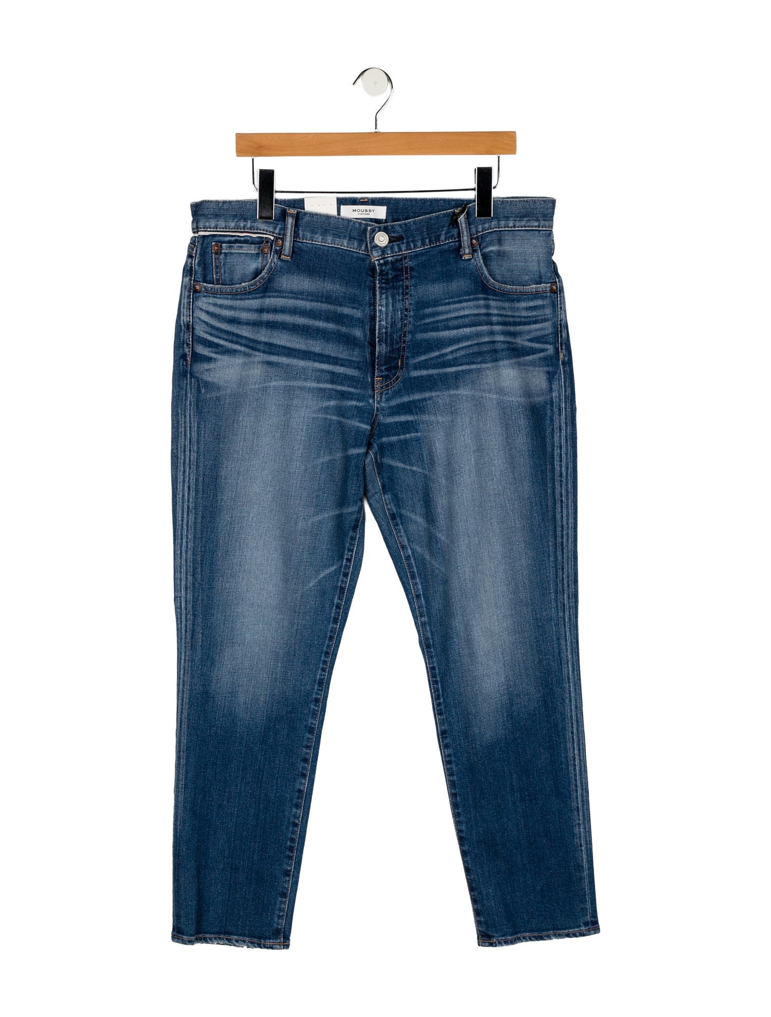Moussy Vintage High-Rise Straight Leg Jeans w/ Tags
