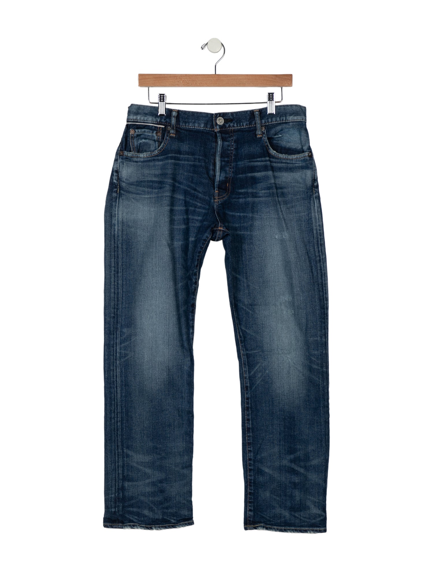 Moussy Mid-Rise Straight Leg Jeans