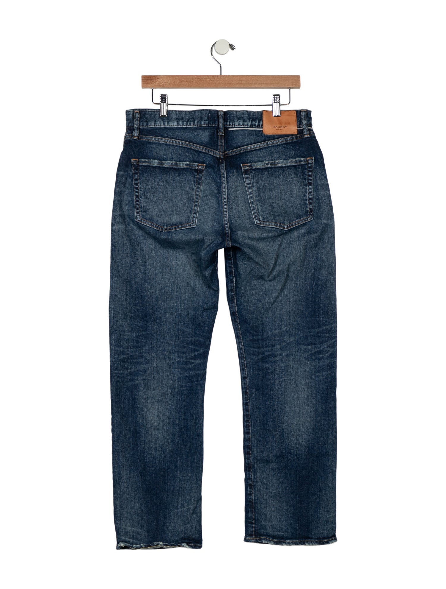 Moussy Mid-Rise Straight Leg Jeans