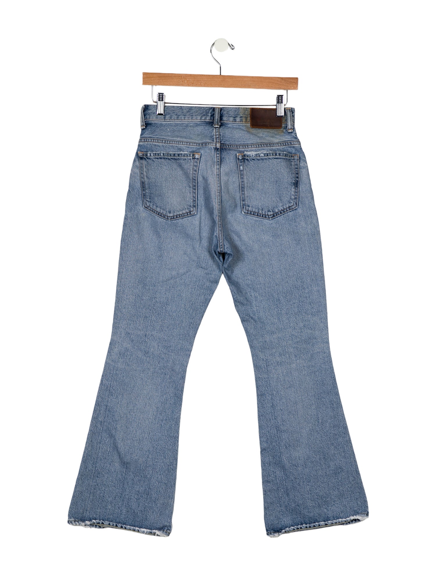 Moussy High-Rise Wide Leg Jeans