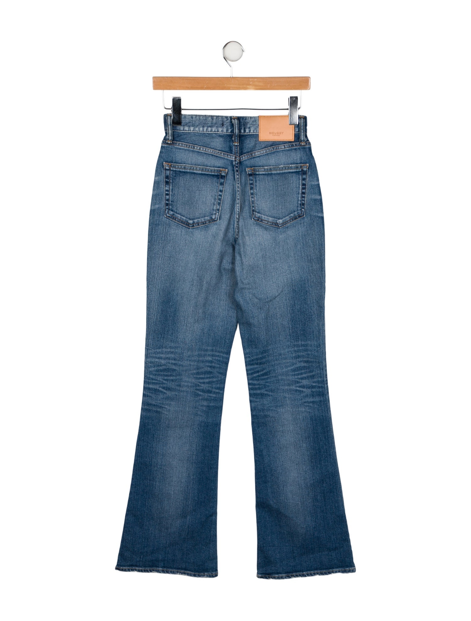 Moussy High-Rise Wide Leg Jeans