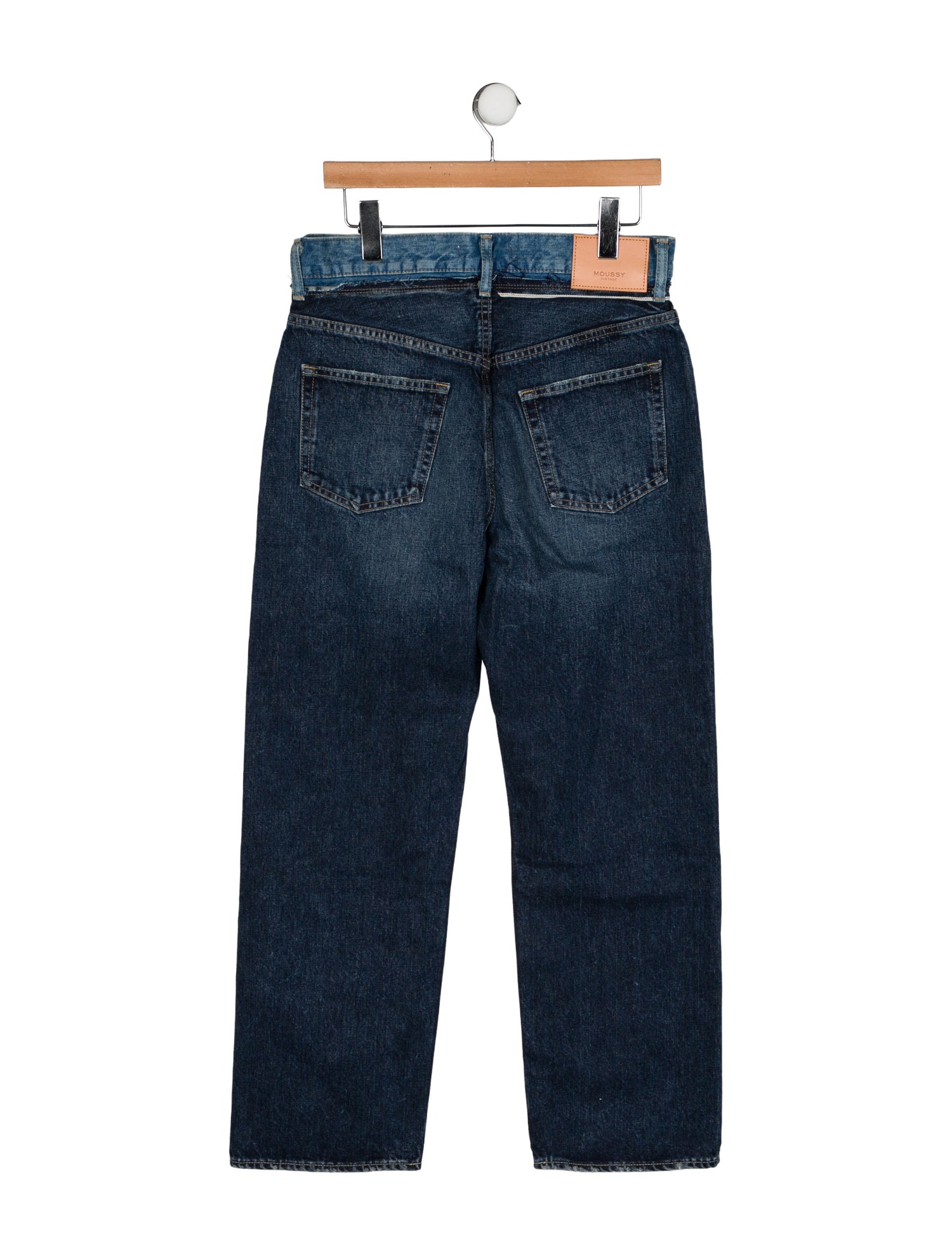 Moussy High-Rise Wide Leg Jeans