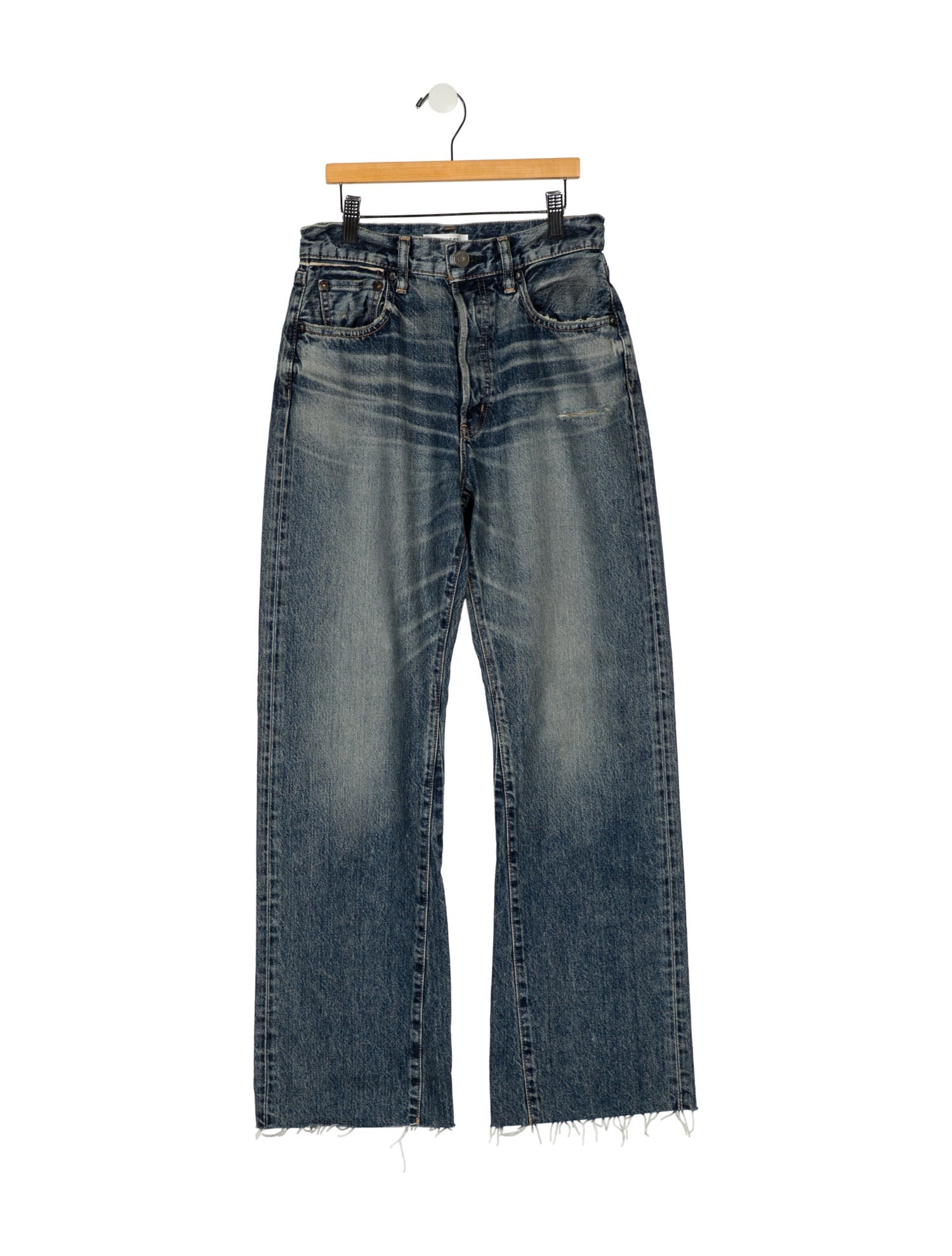 Moussy High-Rise Wide Leg Jeans