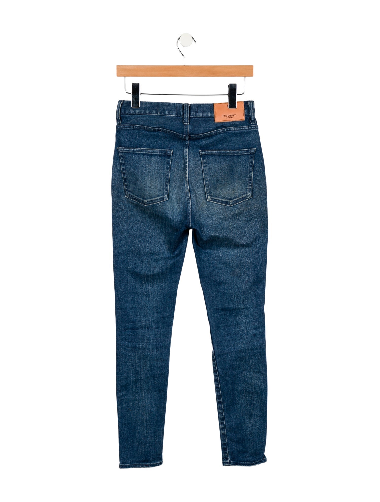 Moussy High-Rise Skinny Leg Jeans