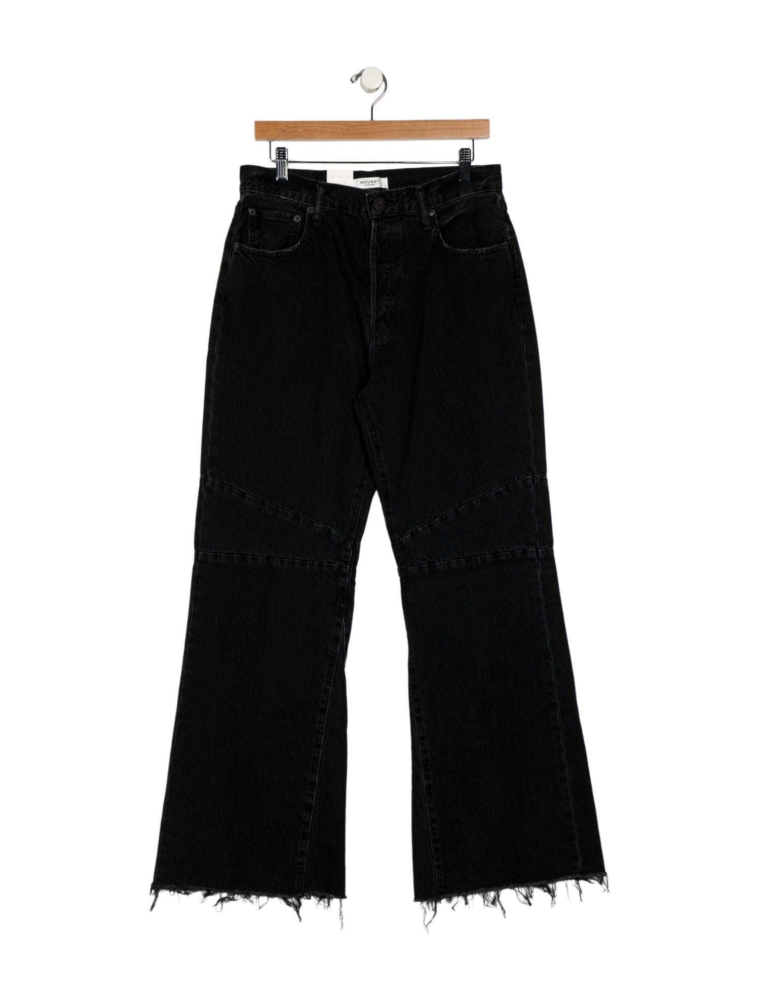Moussy High-Rise Wide Leg Jeans