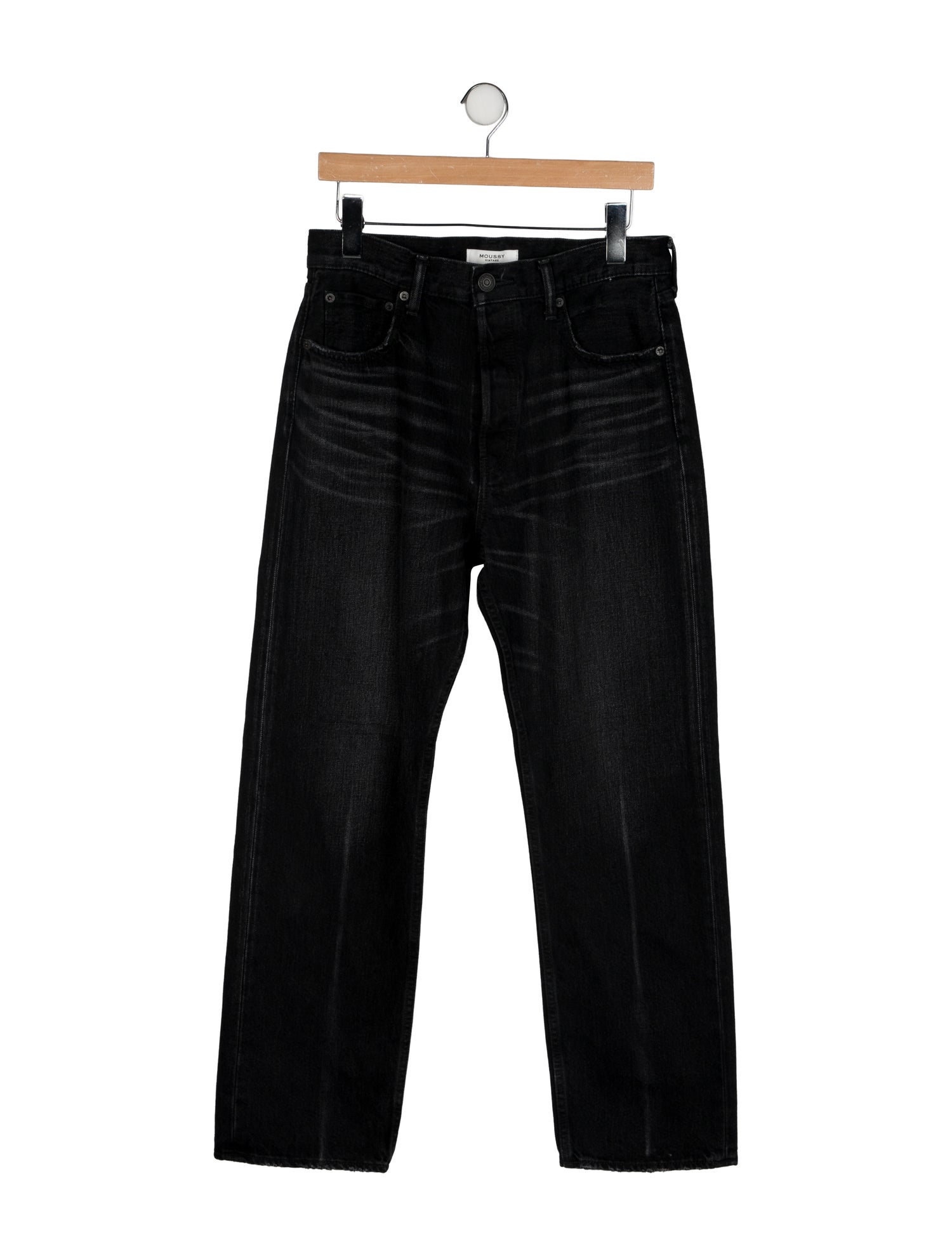 Moussy Vintage High-Rise Straight Leg Jeans