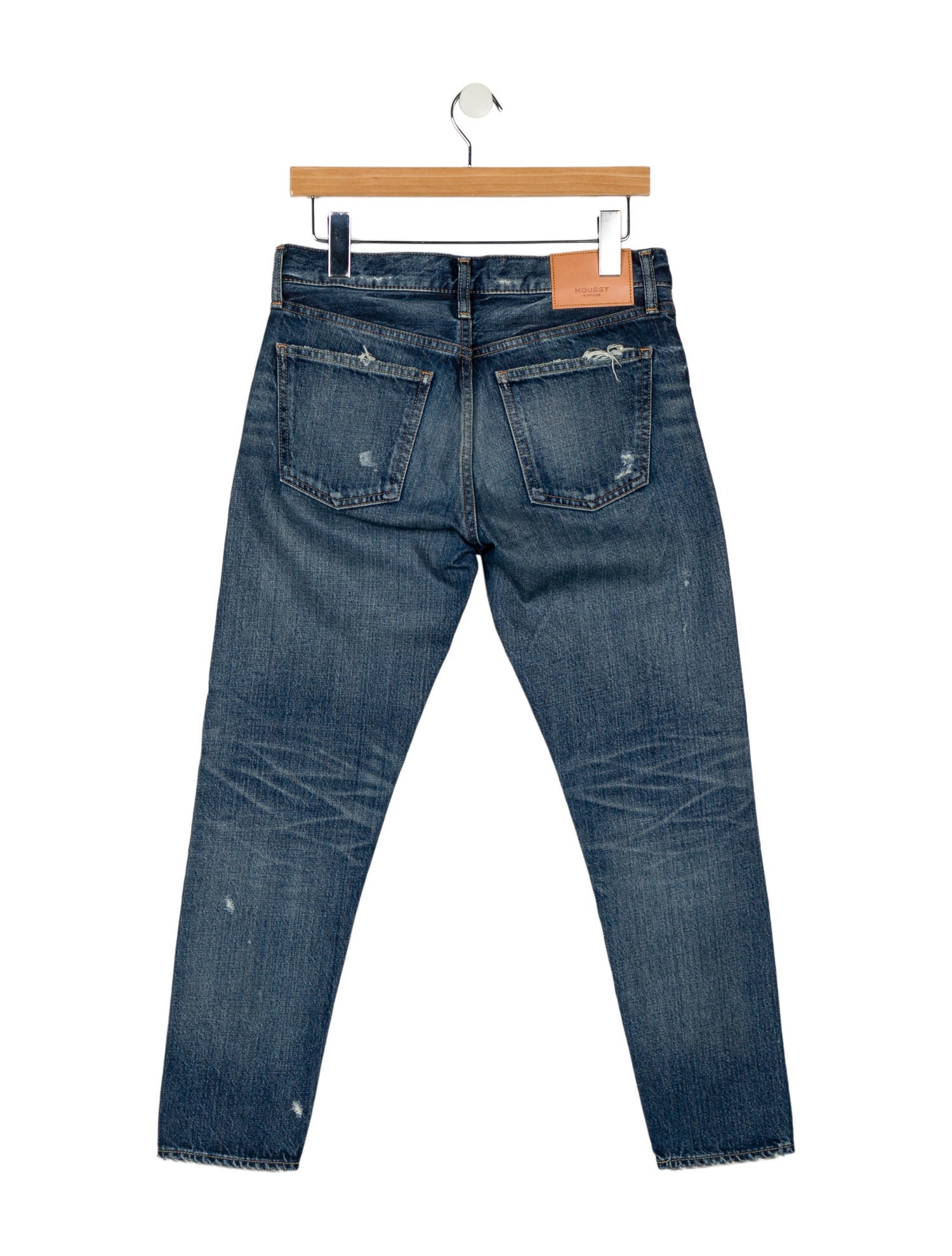 Moussy Mid-Rise Skinny Leg Jeans