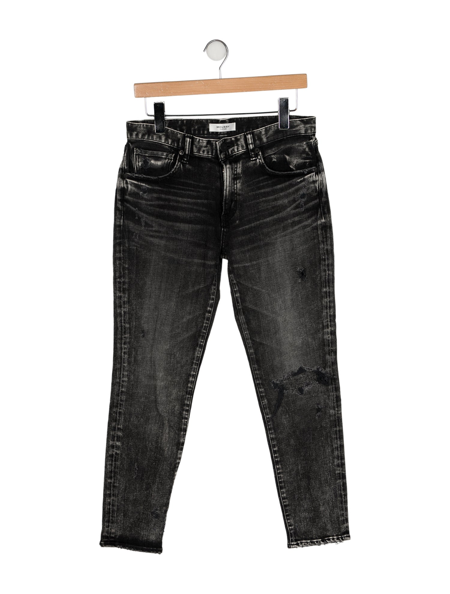 Moussy Mid-Rise Skinny Leg Jeans