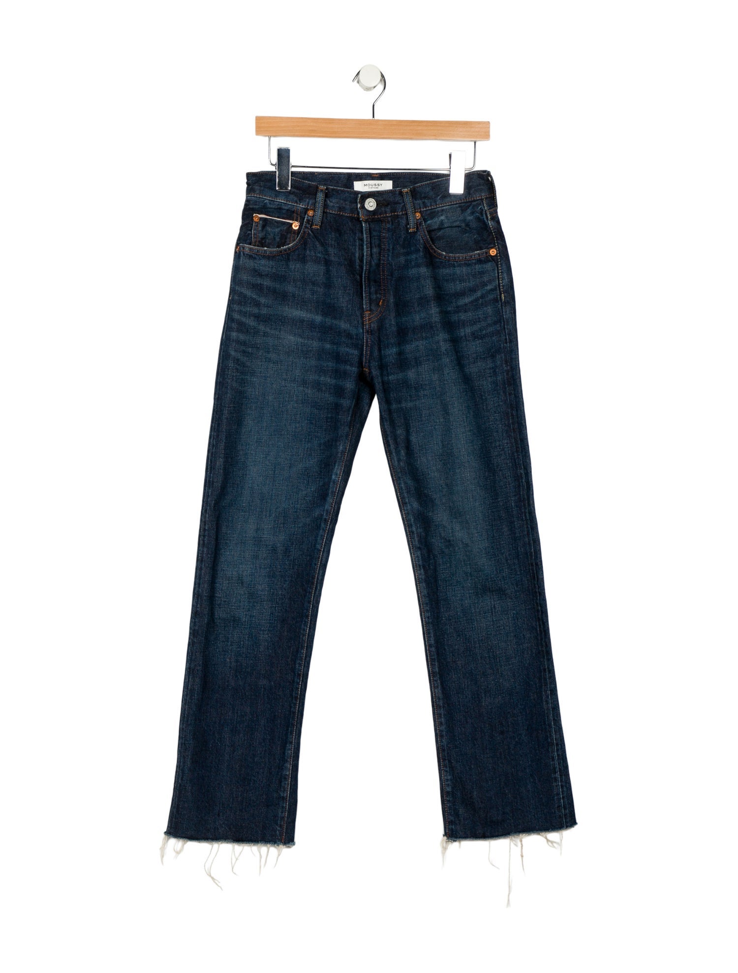 Moussy High-Rise Wide Leg Jeans