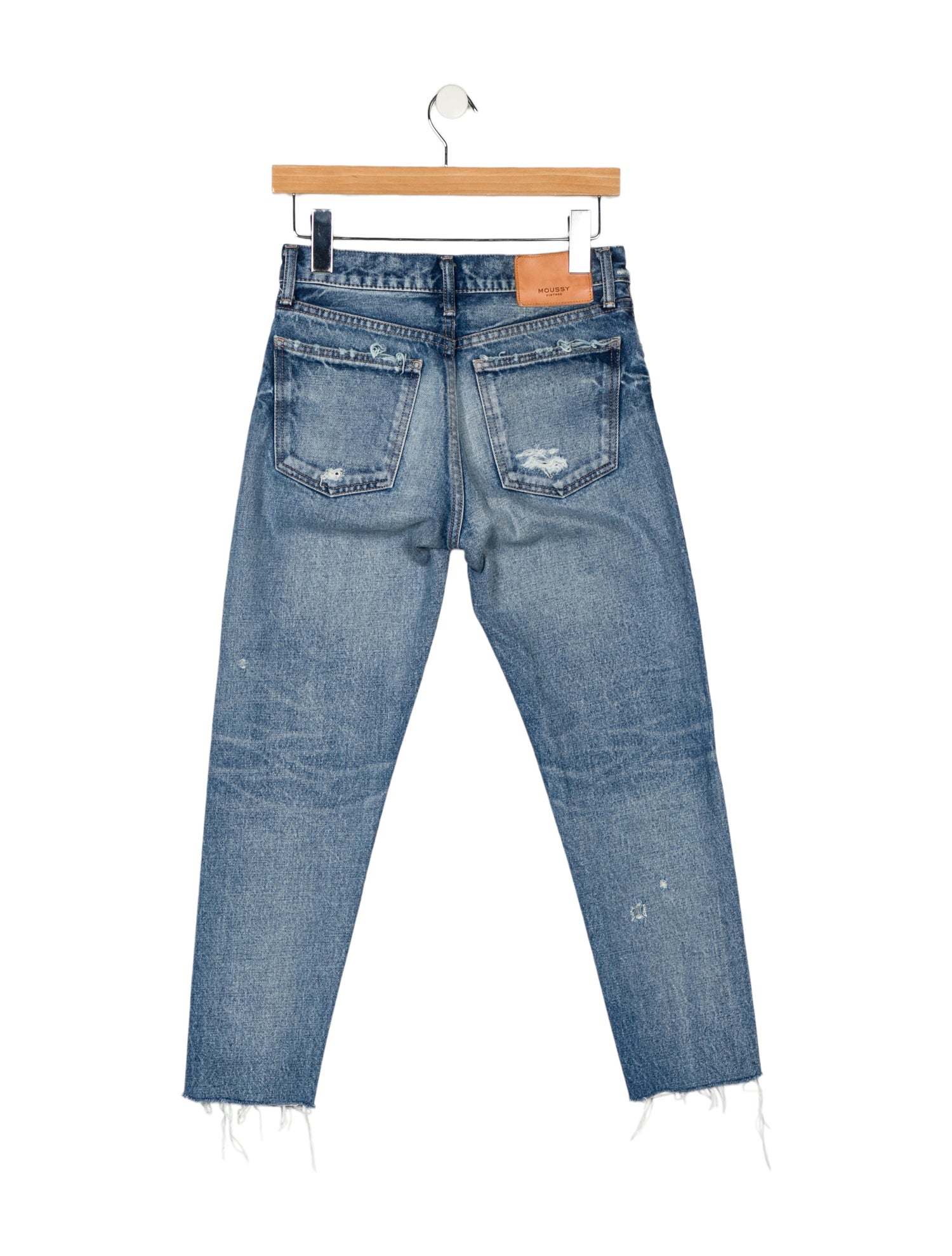 Moussy Mid-Rise Skinny Leg Jeans