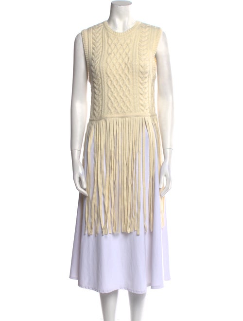 Moussy Striped Crew Neck Sweater