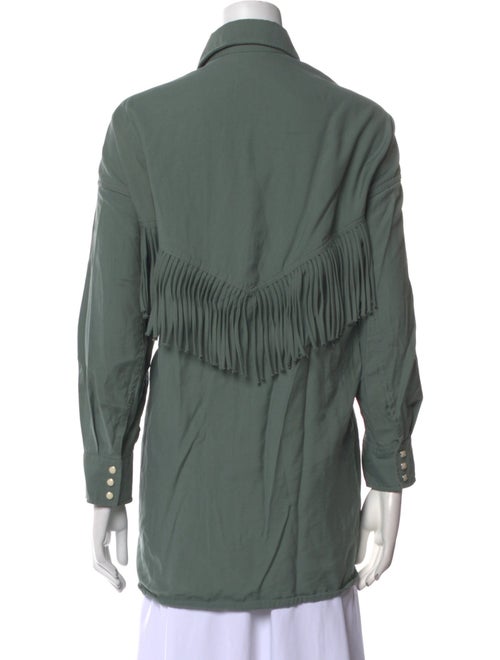 Moussy Long Sleeve Button-Up Top