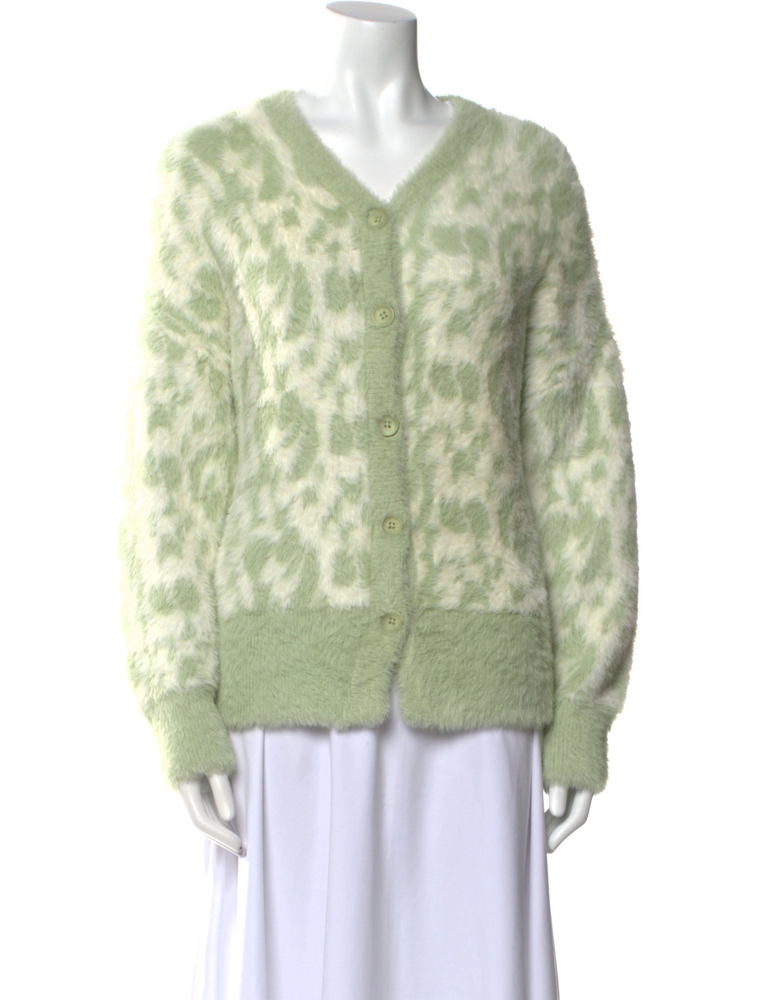 Moussy Nylon Printed Sweater