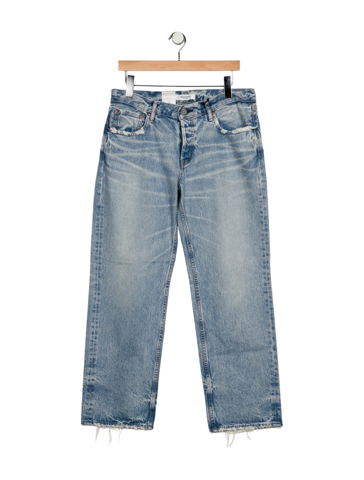 Moussy Vintage Mid-Rise Wide Leg Jeans w/ Tags