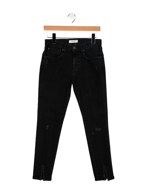 Moussy Mid-Rise Straight Leg Jeans