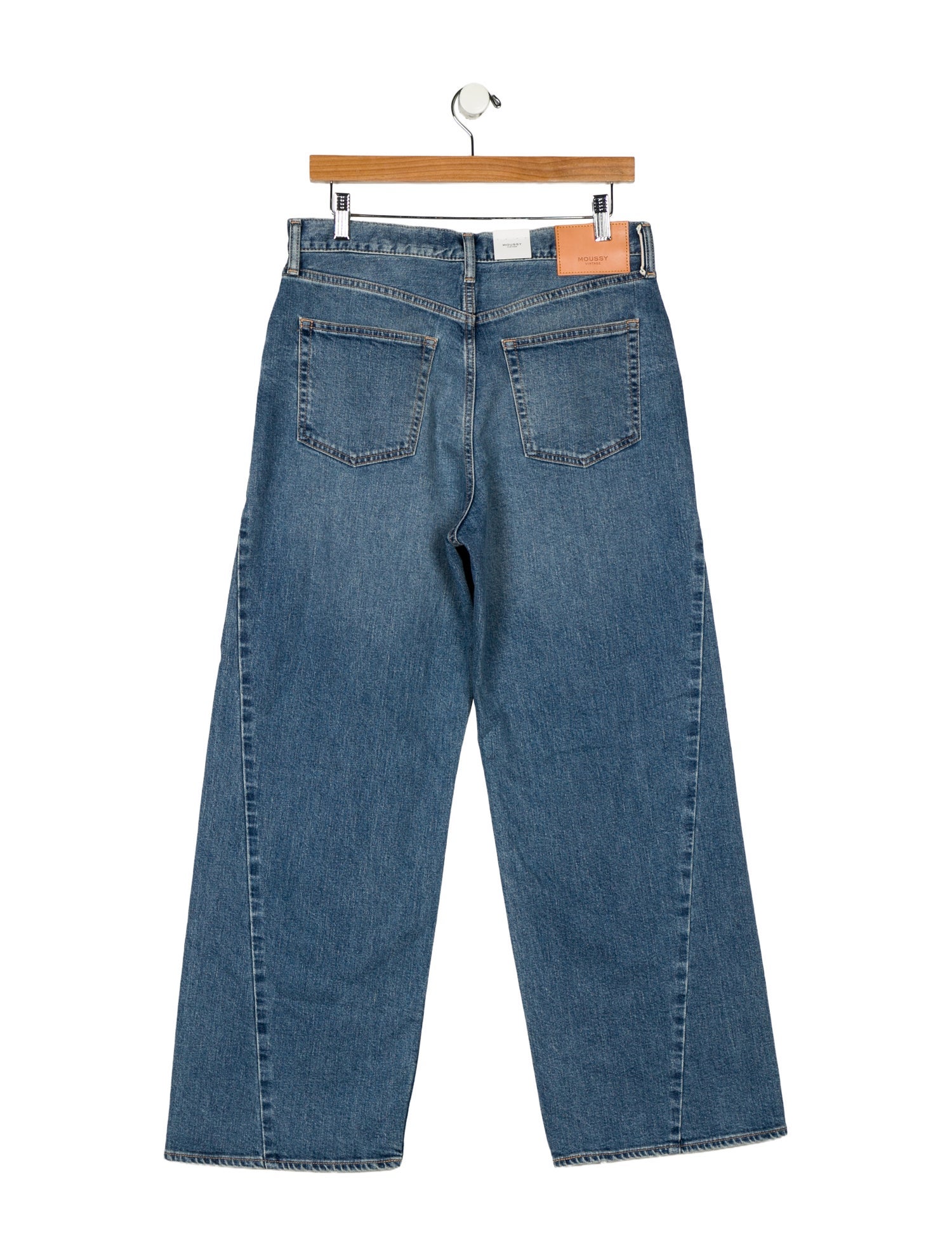 Moussy High-Rise Wide Leg Jeans w/ Tags