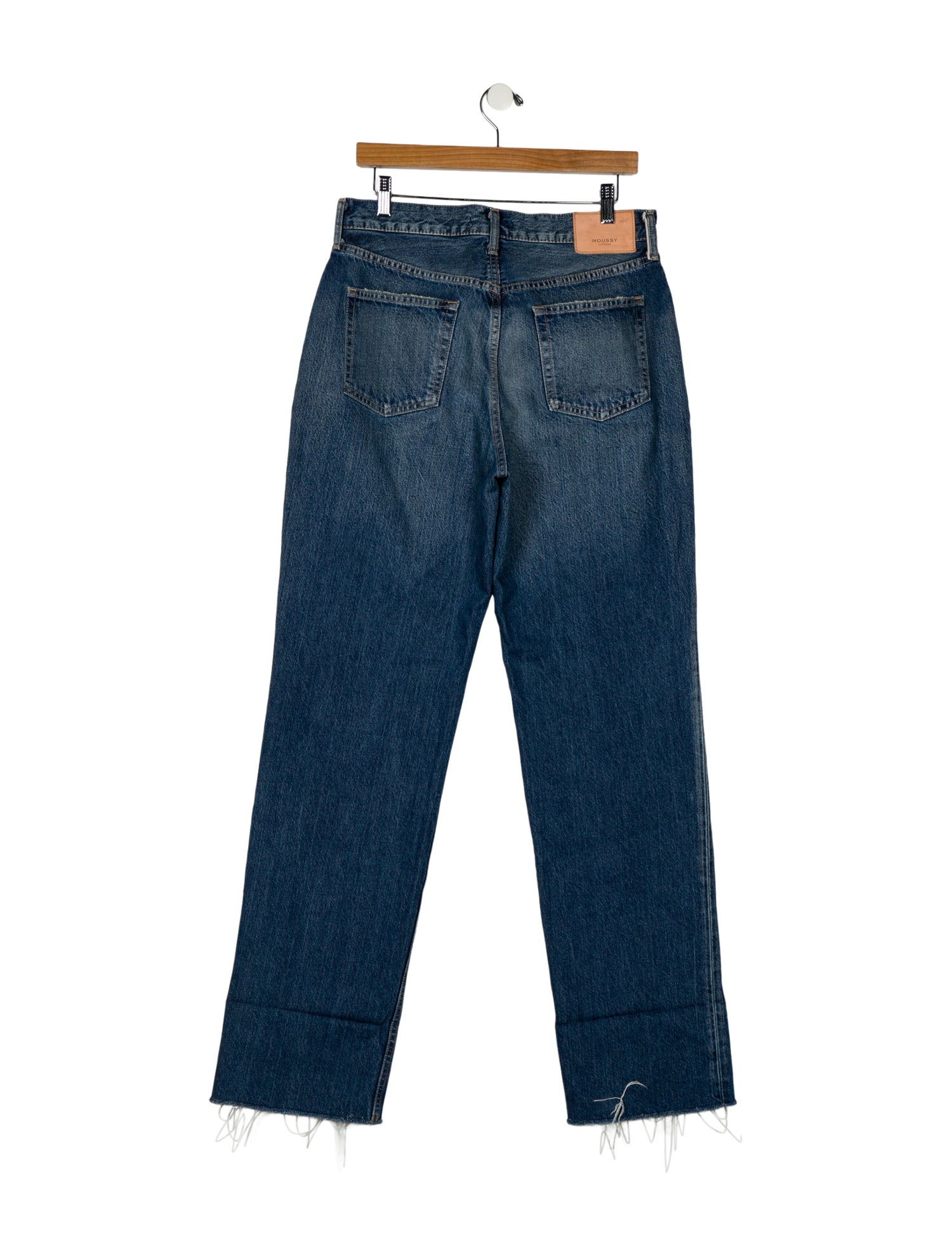 Moussy High-Rise Wide Leg Jeans