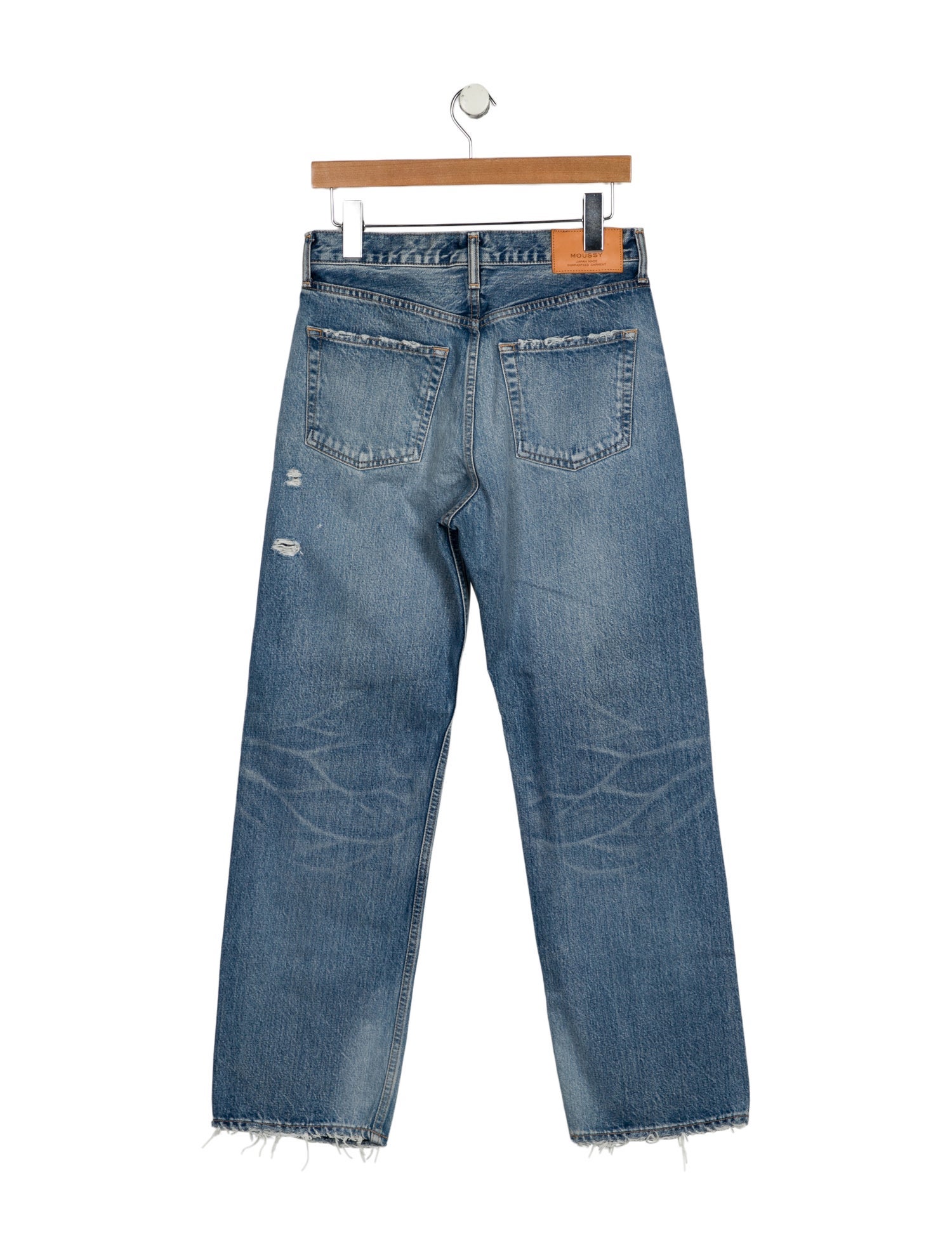 Moussy High-Rise Wide Leg Jeans