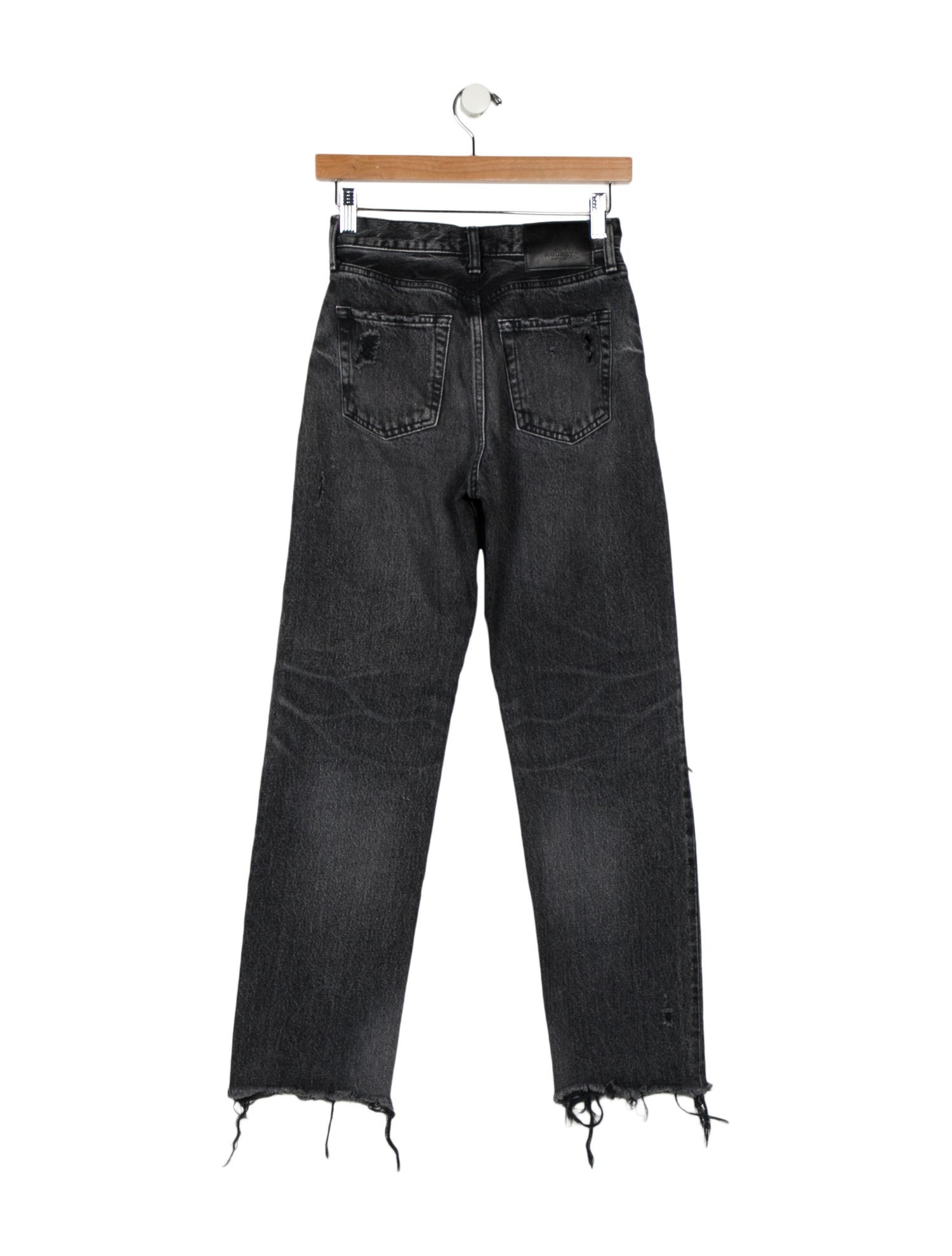 Moussy Mid-Rise Straight Leg Jeans