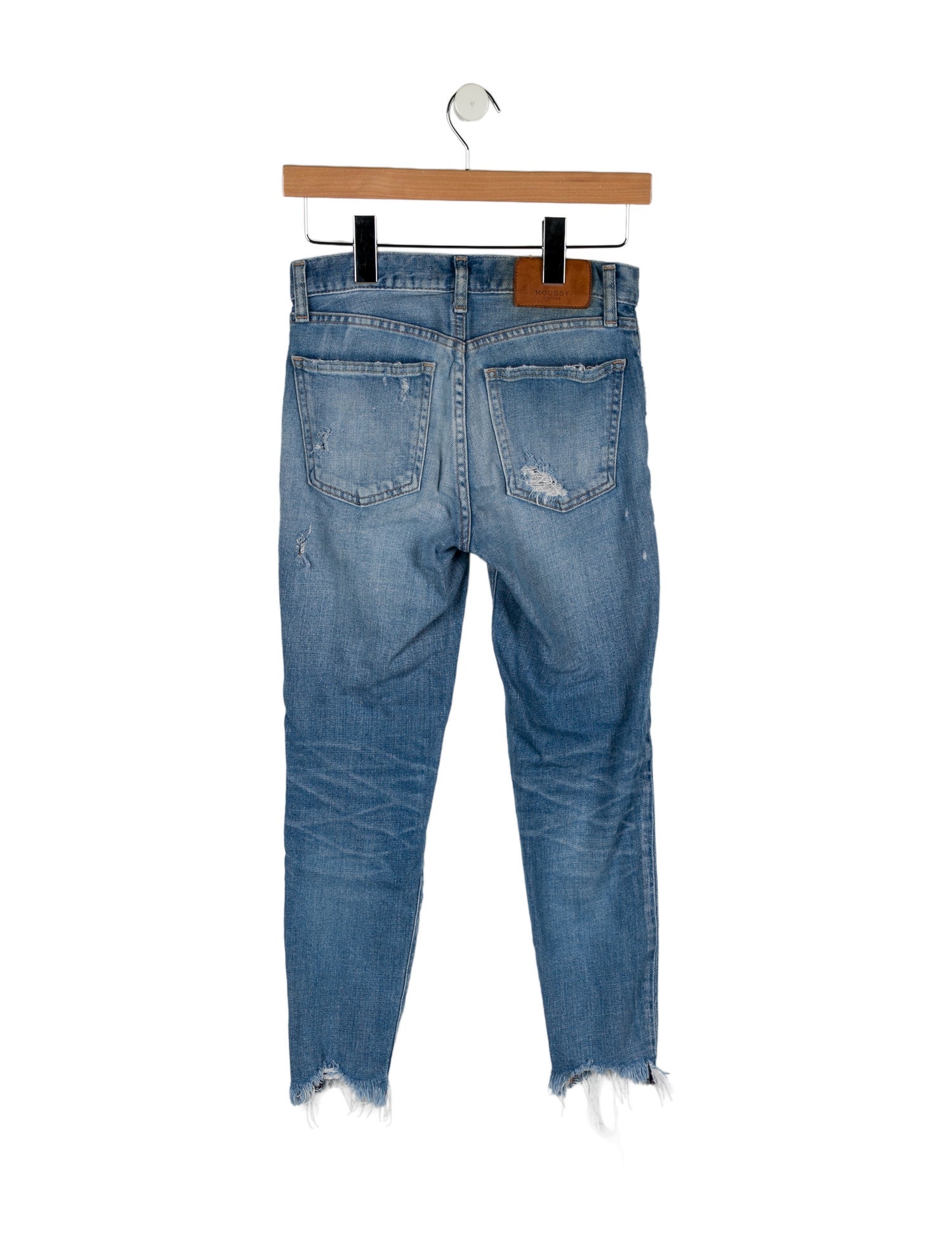 Moussy Mid-Rise Skinny Leg Jeans