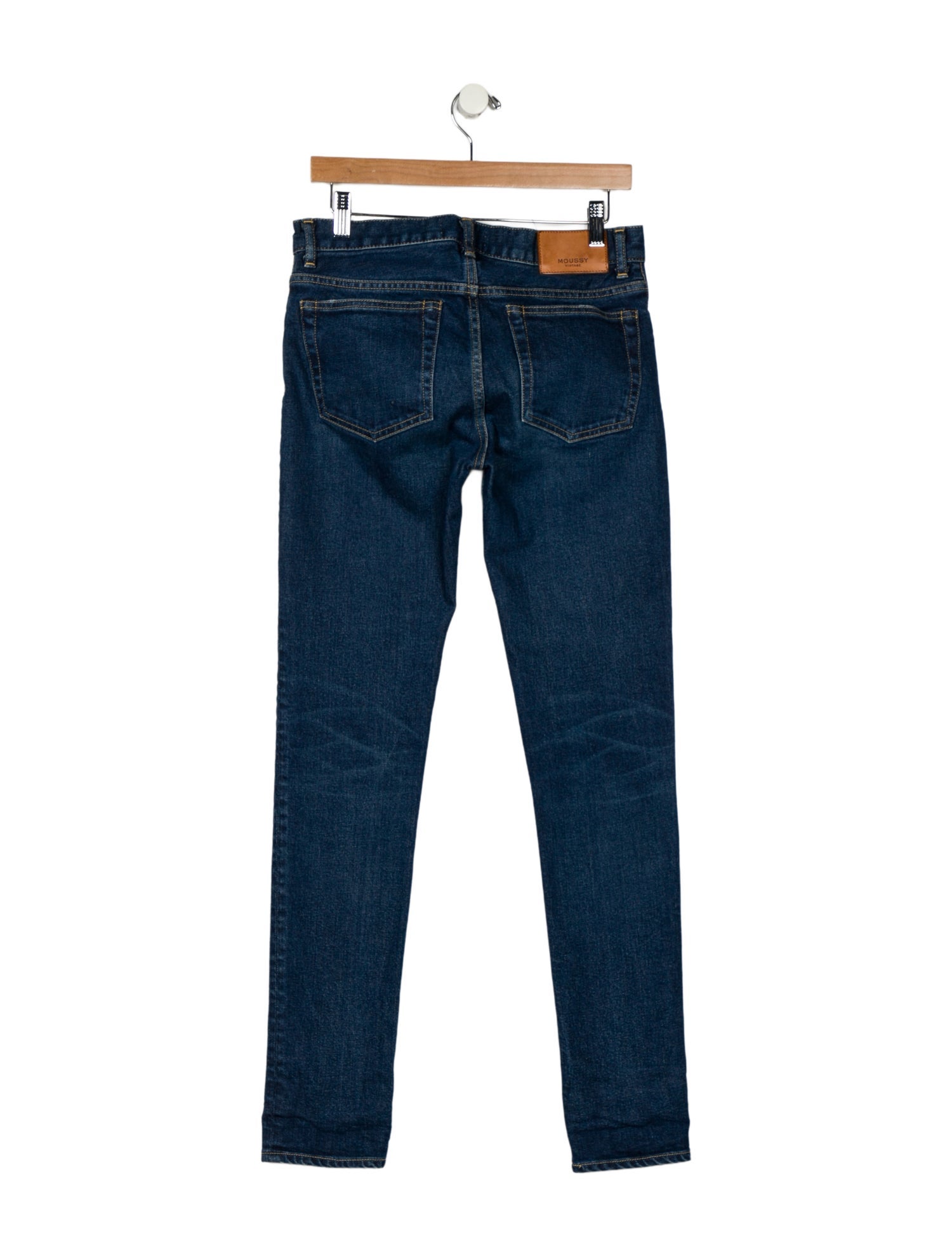 Moussy Mid-Rise Skinny Leg Jeans