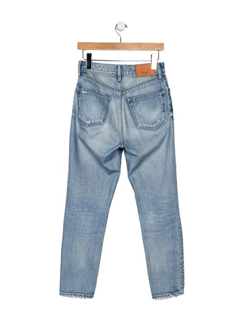 Moussy High-Rise Straight Leg Jeans