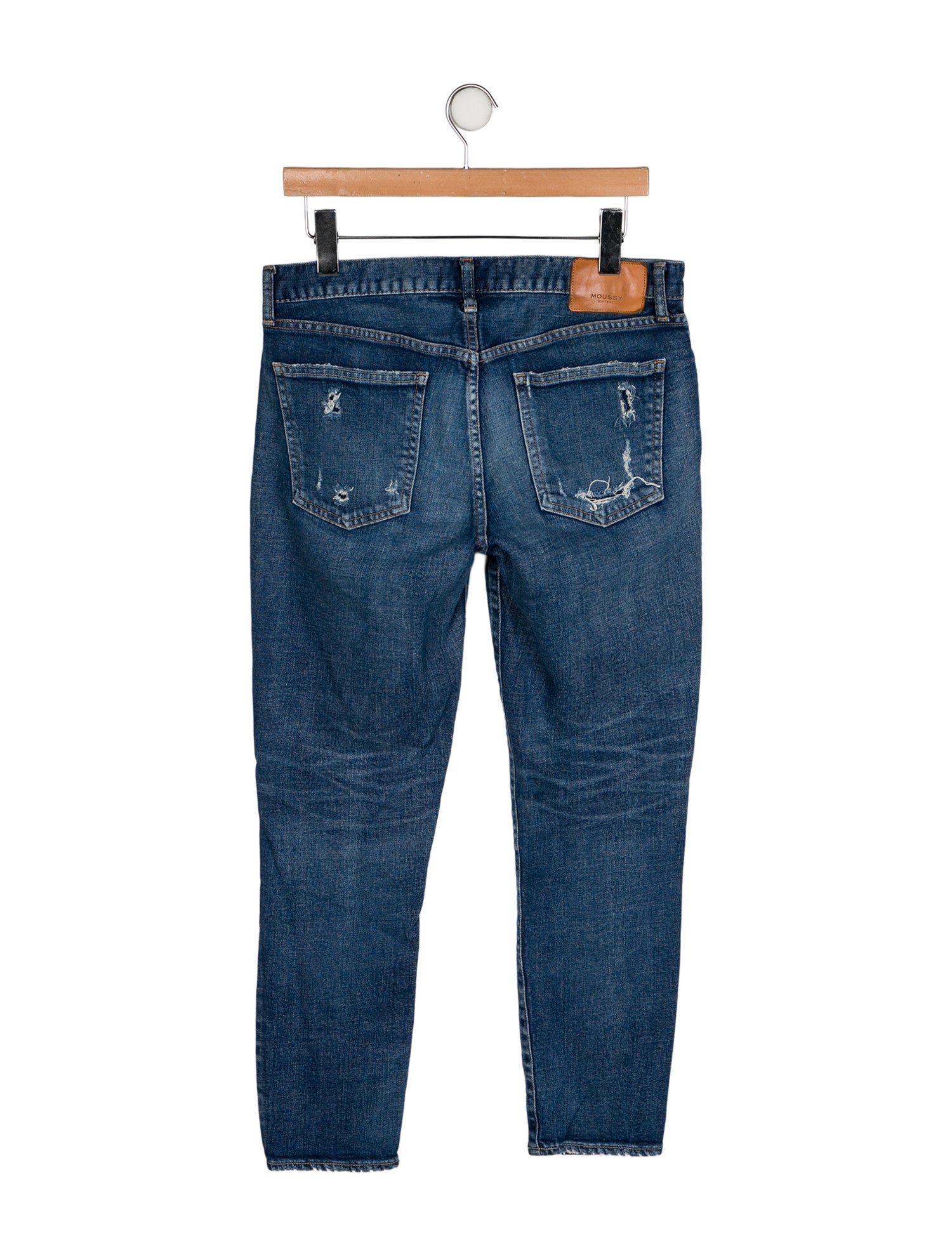 Moussy Mid-Rise Skinny Leg Jeans