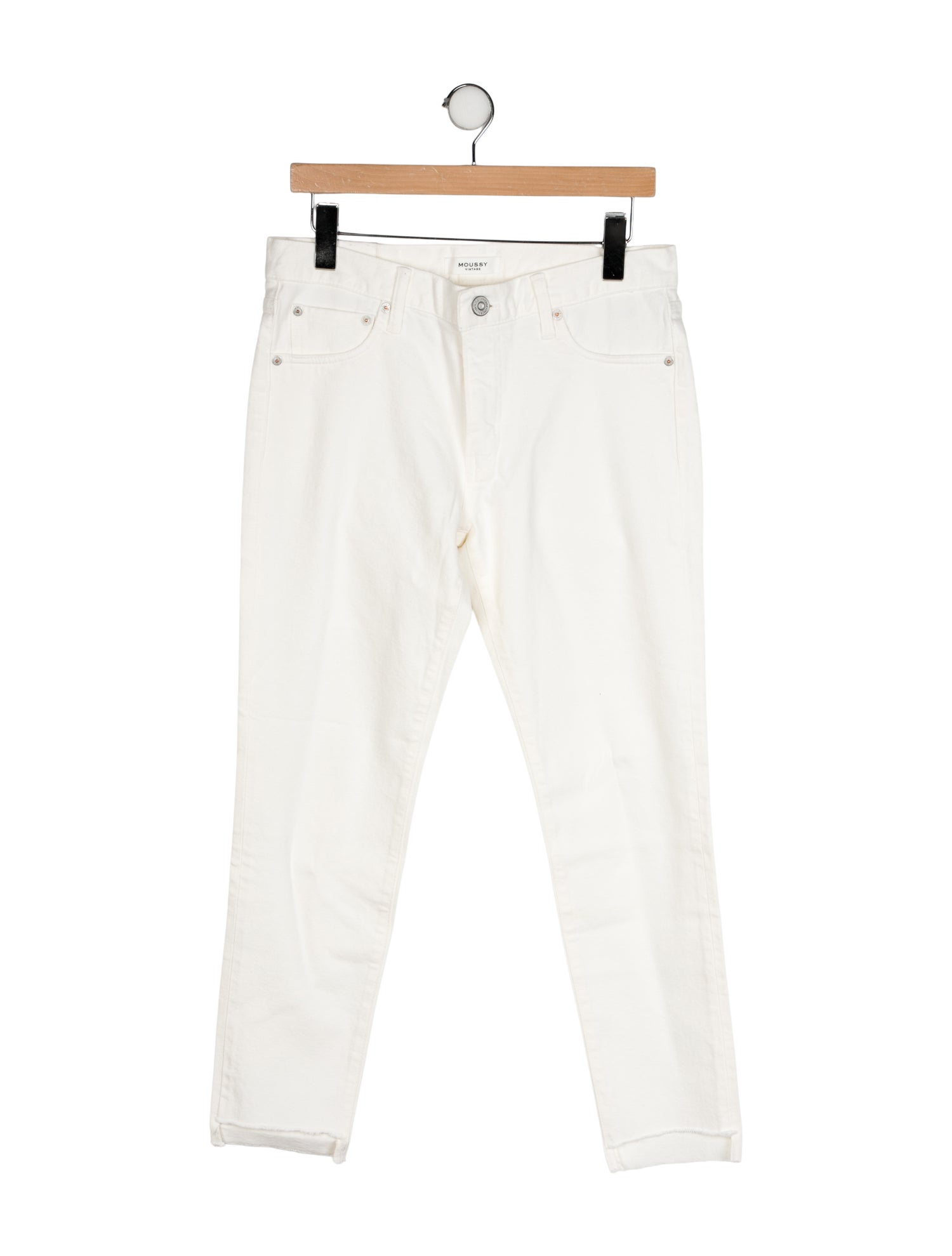 Moussy Mid-Rise Skinny Leg Jeans