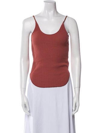 Moussy Scoop Neck Sleeveless Top