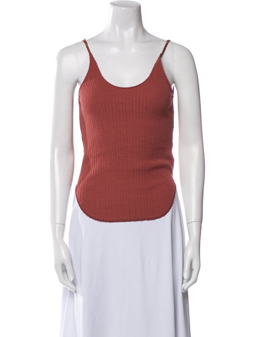 Moussy Scoop Neck Sleeveless Top