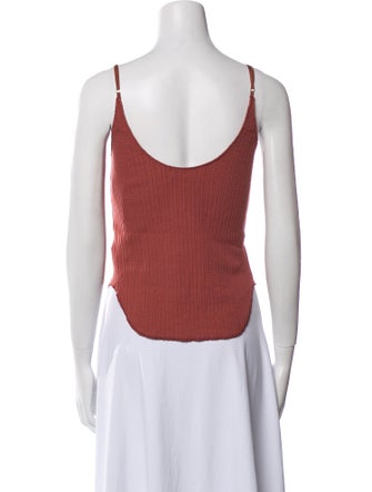 Moussy Scoop Neck Sleeveless Top