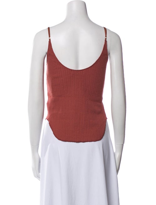 Moussy Scoop Neck Sleeveless Top