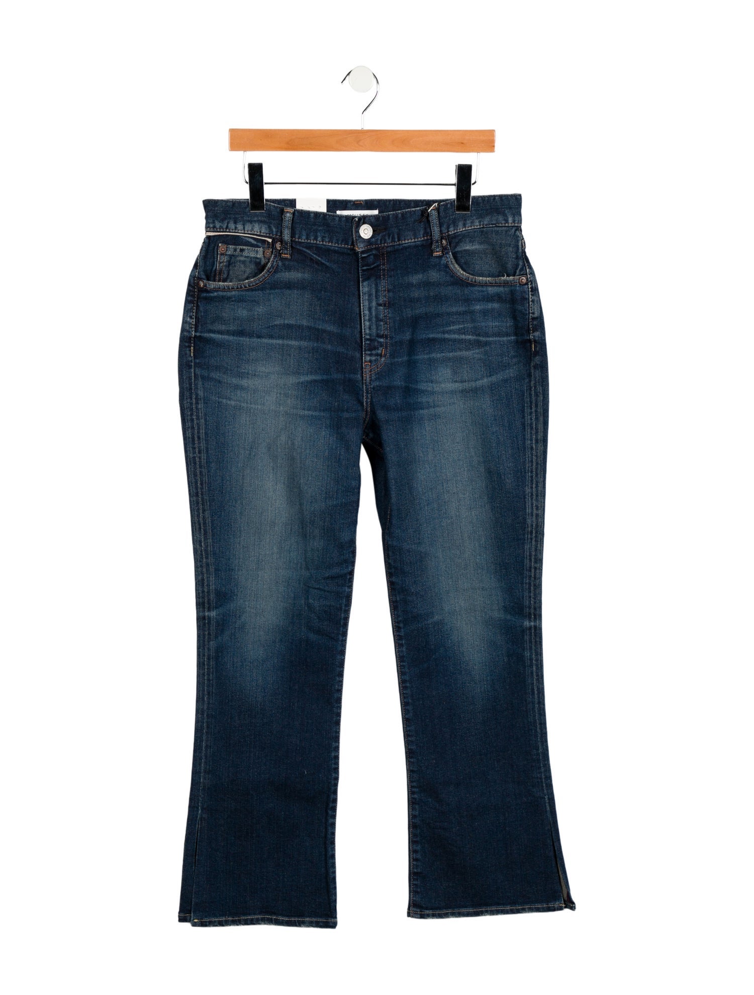 Moussy High-Rise Wide Leg Jeans