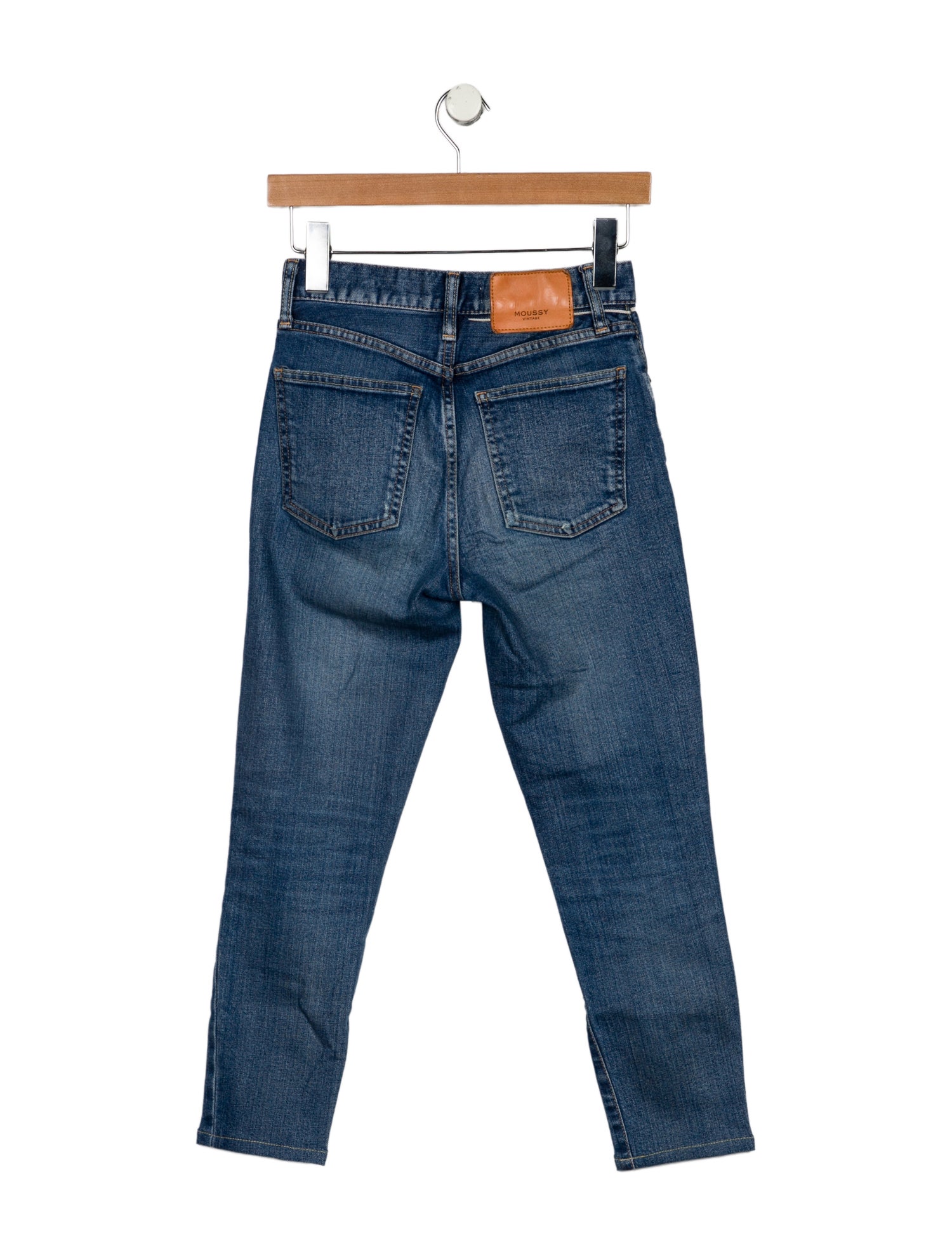 Moussy Mid-Rise Skinny Leg Jeans