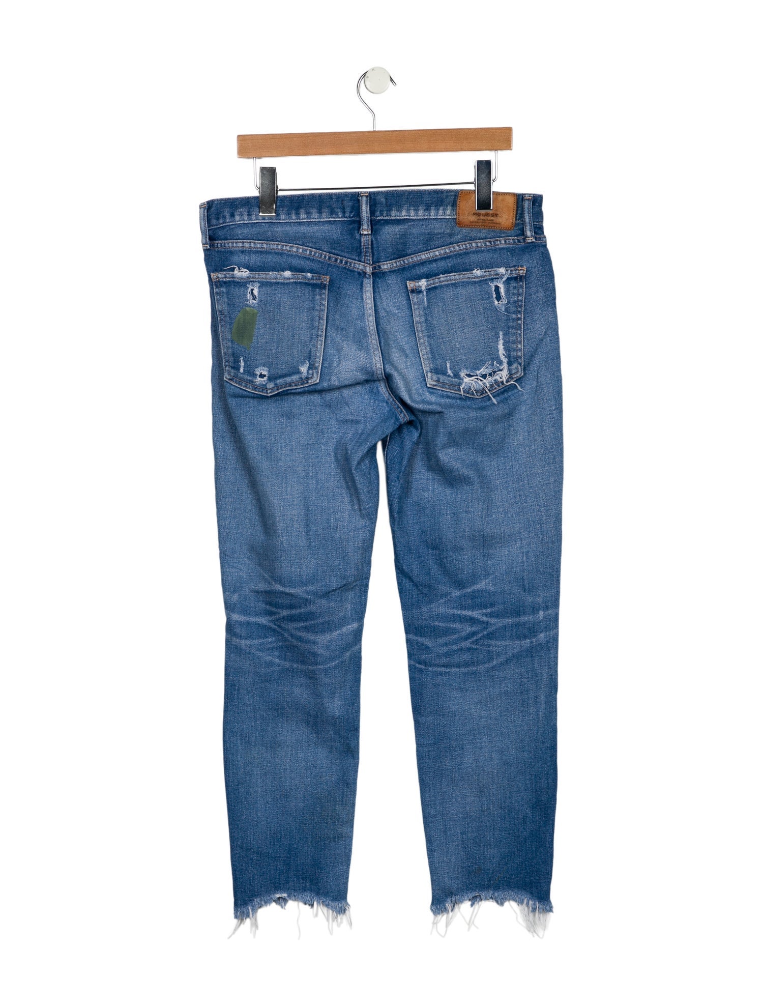 Moussy Mid-Rise Straight Leg Jeans