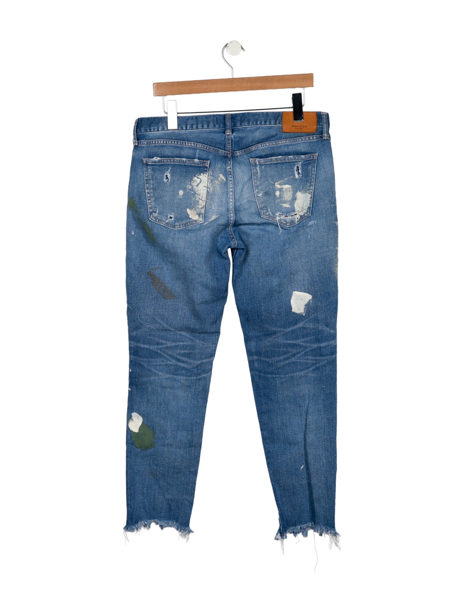 Moussy Mid-Rise Skinny Leg Jeans