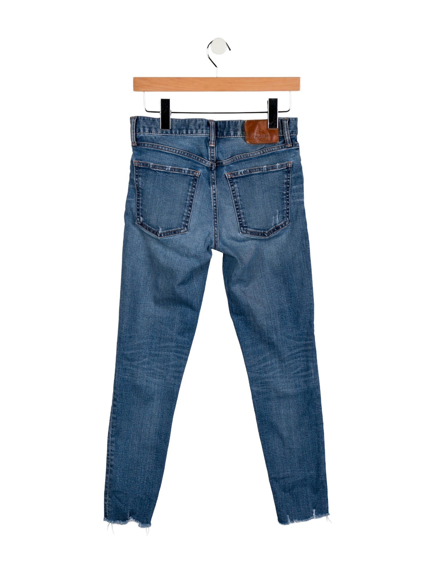 Moussy Mid-Rise Skinny Leg Jeans