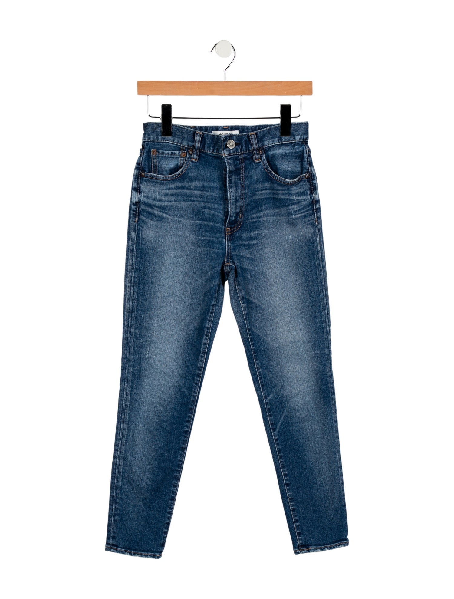 Moussy Mid-Rise Skinny Leg Jeans