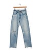 Moussy Mid-Rise Straight Leg Jeans