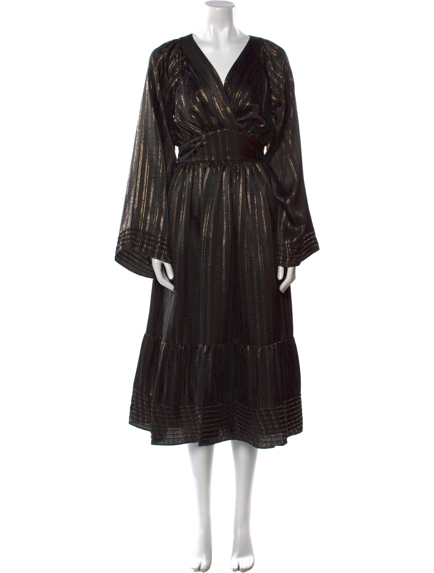 Moussy V-Neck Long Dress