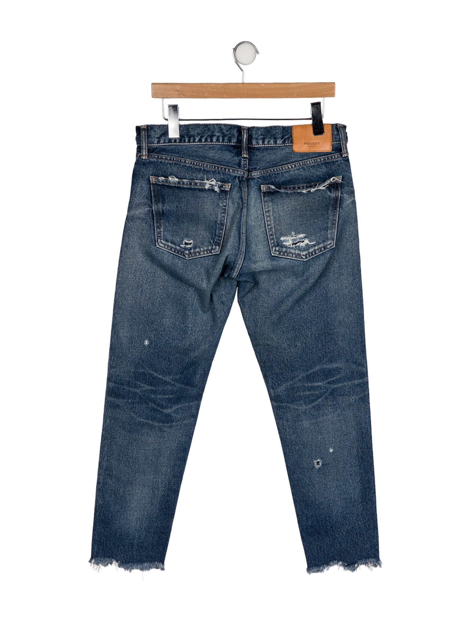 Moussy Mid-Rise Skinny Leg Jeans