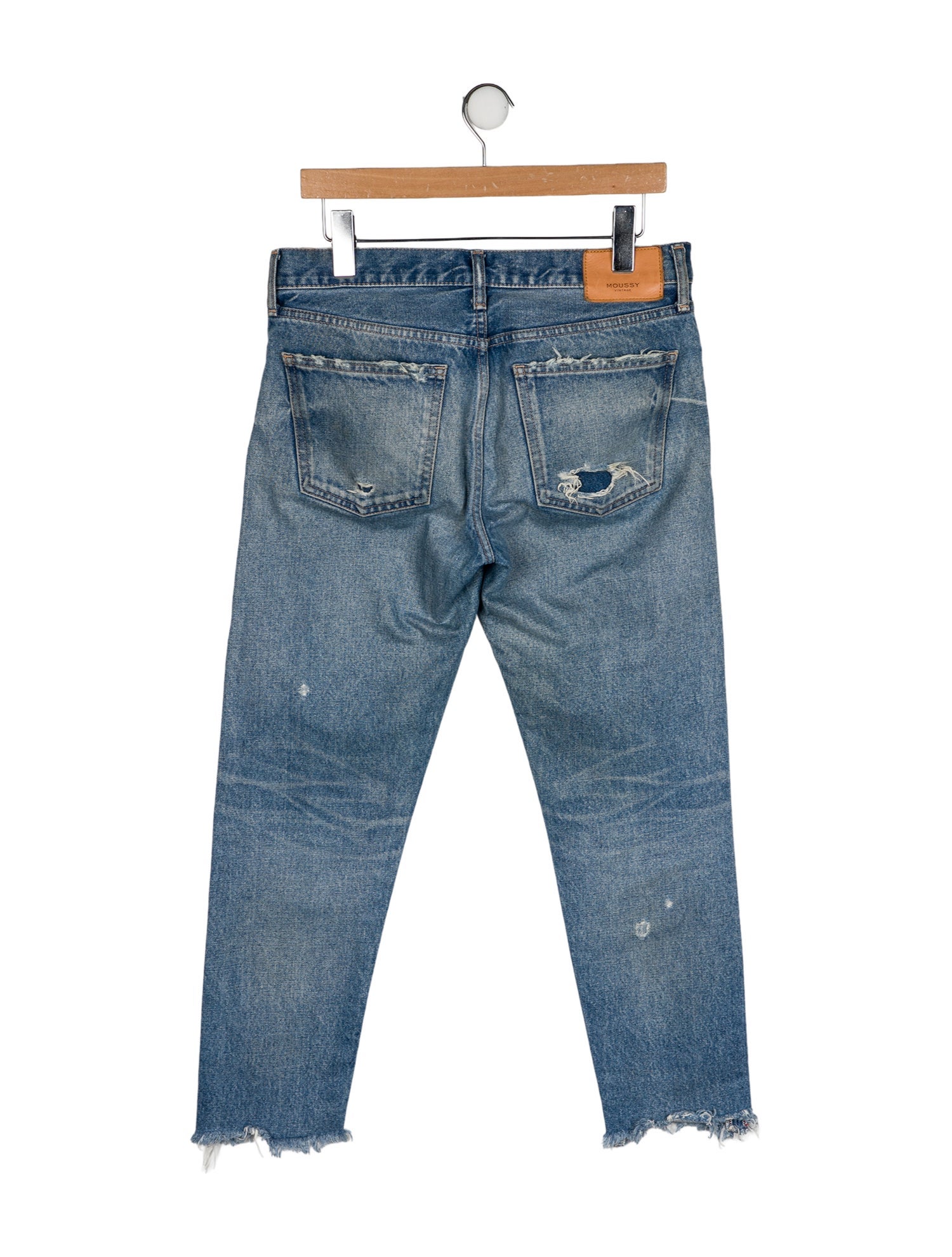 Moussy Mid-Rise Skinny Leg Jeans