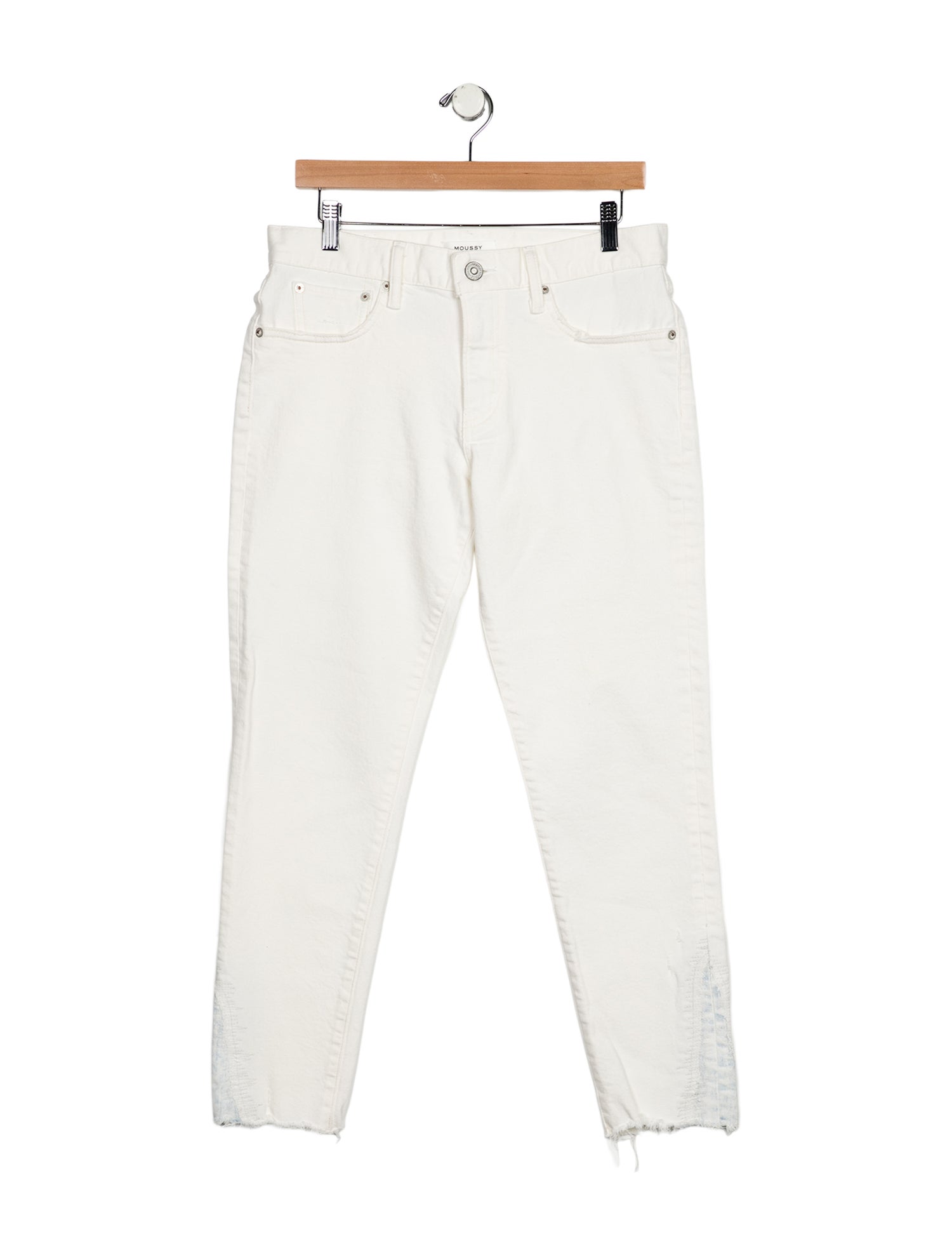 Moussy Mid-Rise Skinny Leg Jeans