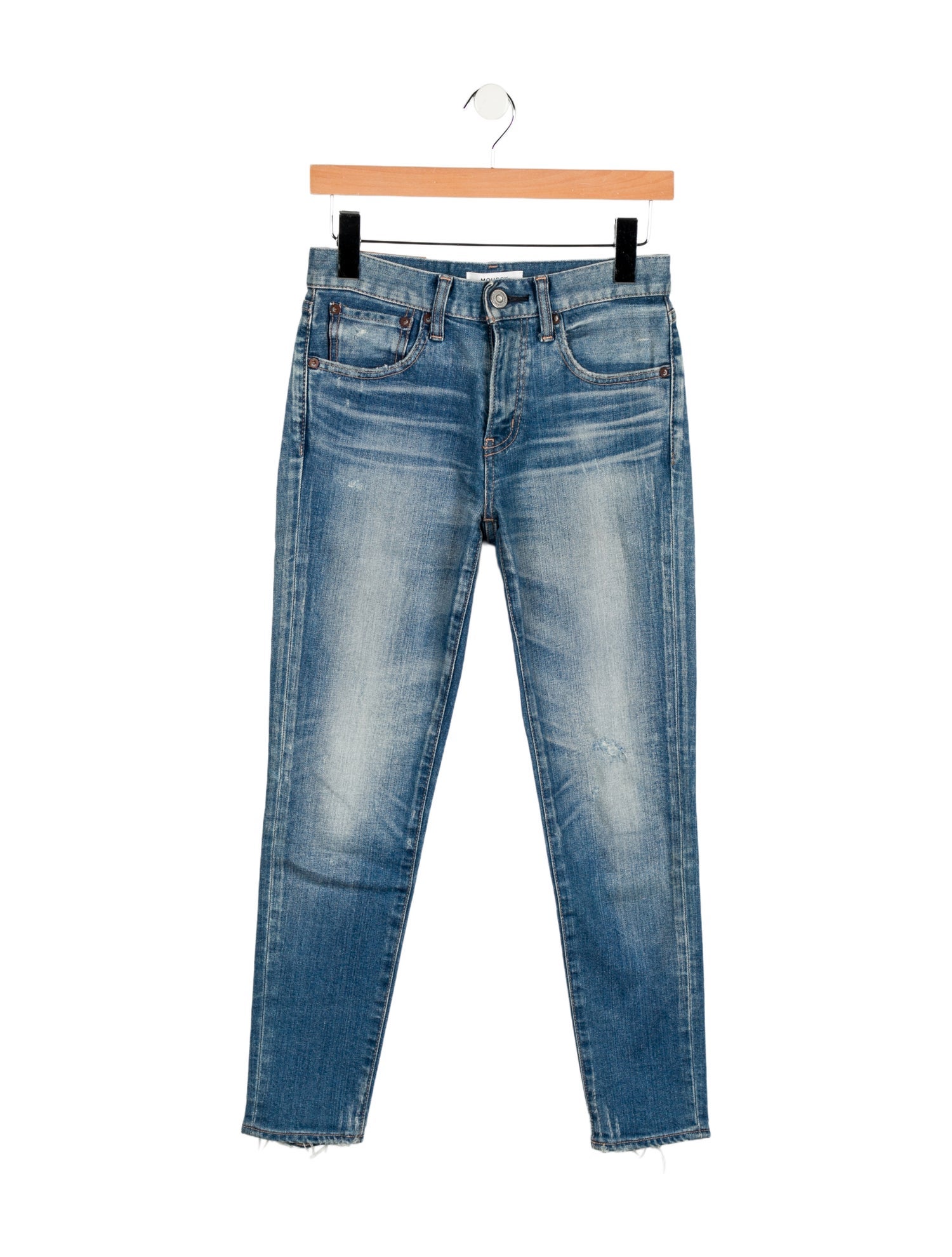 Moussy Mid-Rise Skinny Leg Jeans