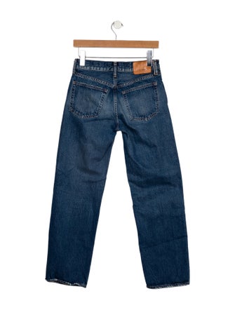 Moussy Mid-Rise Straight Leg Jeans