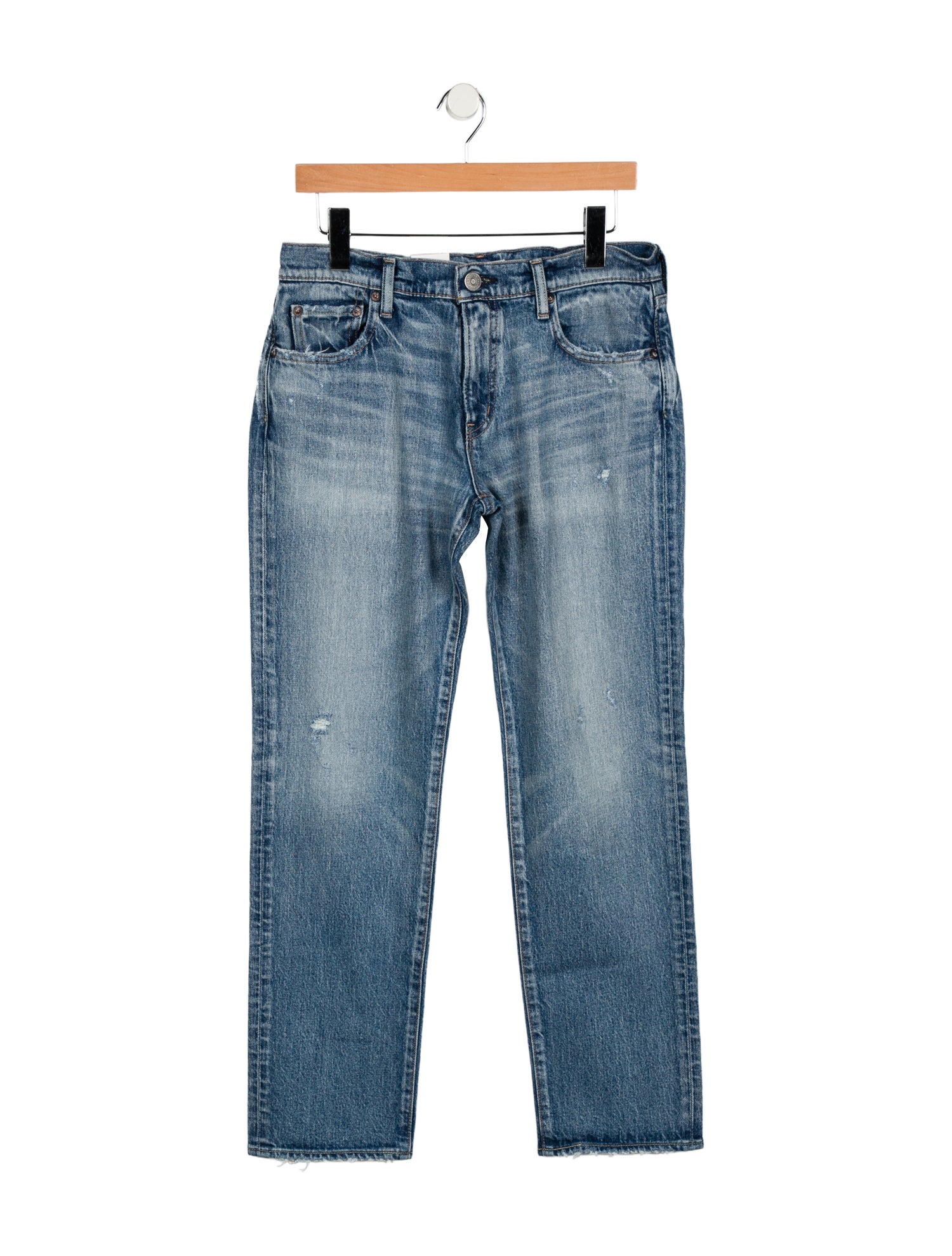 Moussy Mid-Rise Straight Leg Jeans w/ Tags