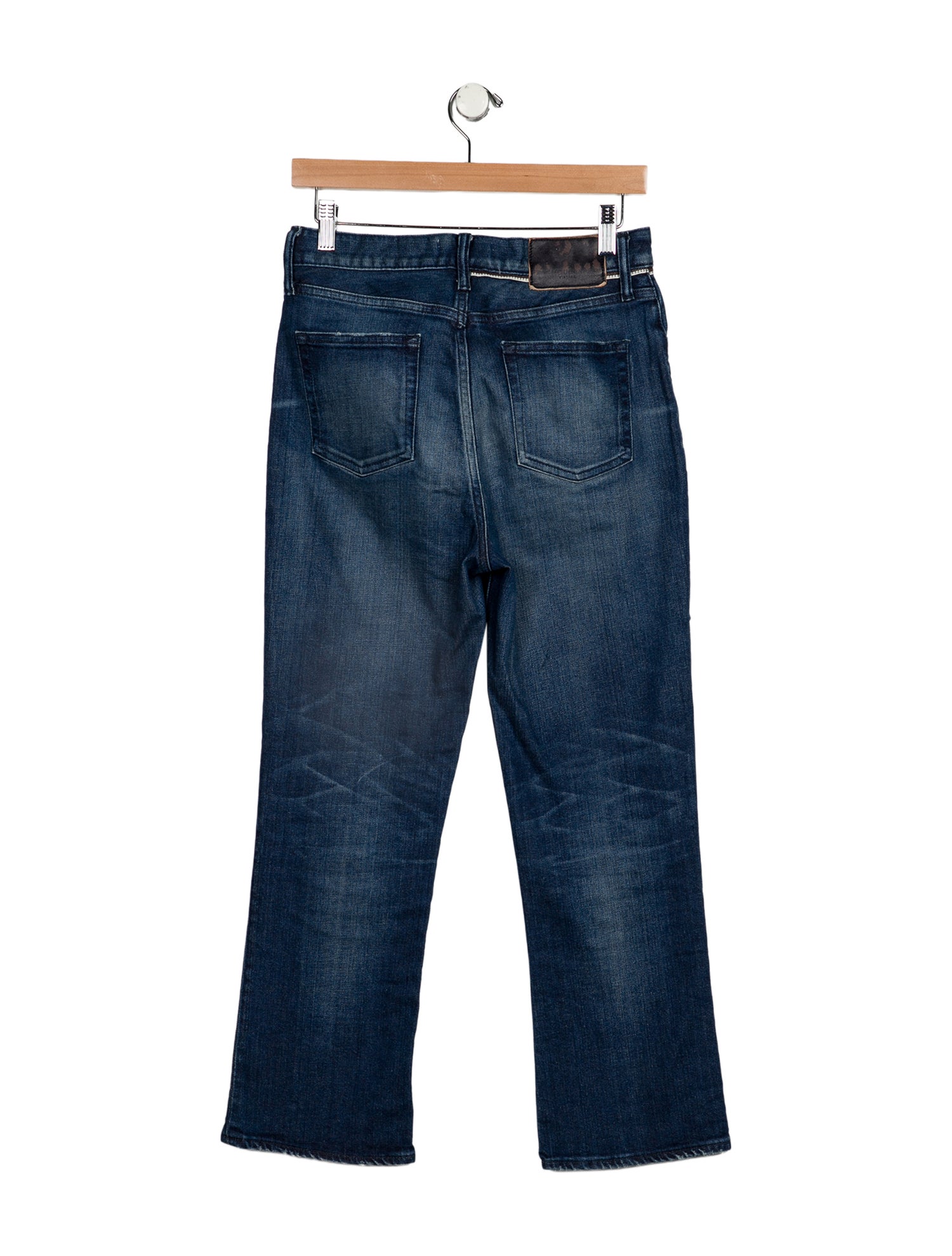 Moussy High-Rise Straight Leg Jeans