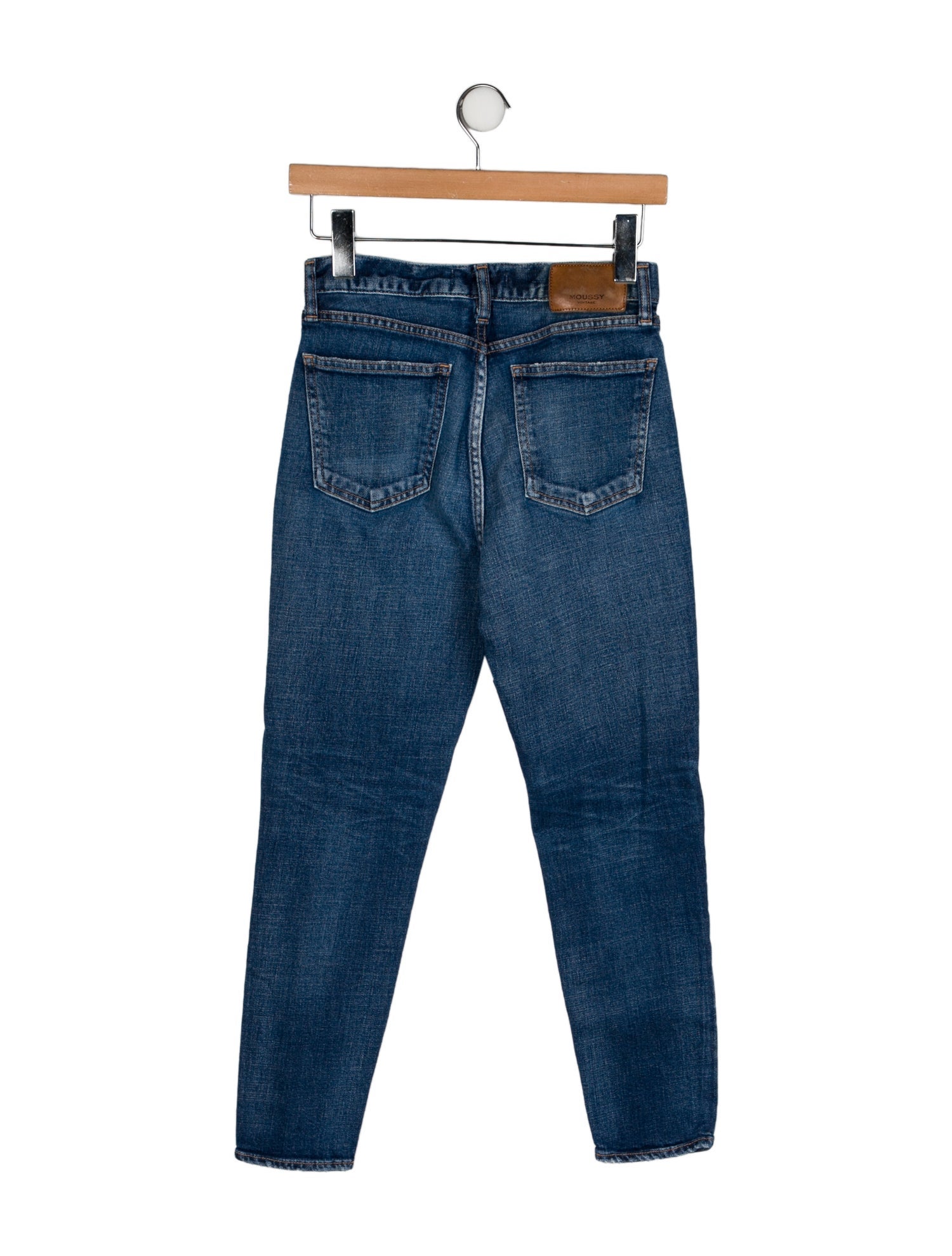 Moussy Mid-Rise Skinny Leg Jeans