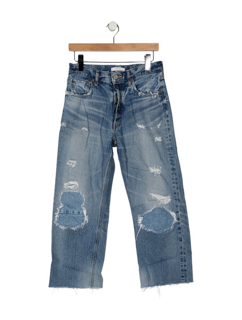 Moussy High-Rise Wide Leg Jeans