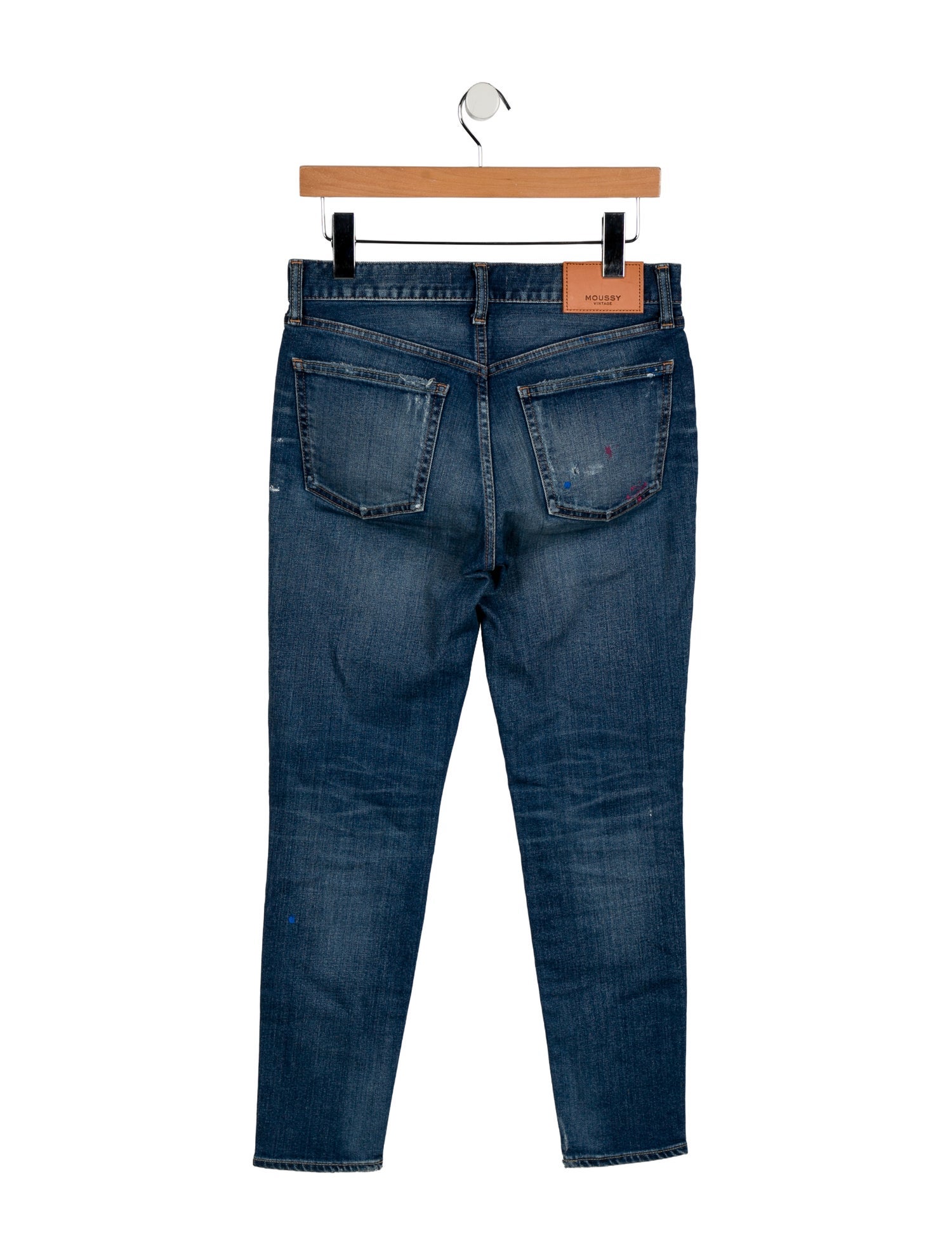 Moussy Mid-Rise Skinny Leg Jeans